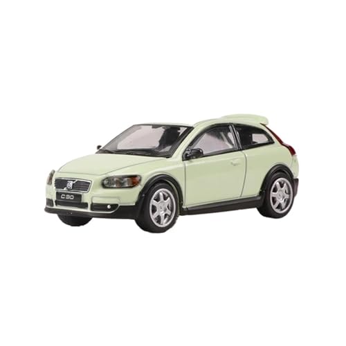 YRXIAO Modellbausatz Auto 1:64 Für Volvo C30 Legierung Modellauto Druckguss Spielzeug Hobby Sammlung Für Jugendliche Erwachsene Sammeln Legierung Für Wohndekorationen(Light Green) von YRXIAO