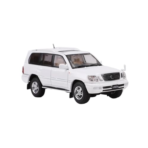 YRXIAO Modellbausatz Auto 1:64 Pour Toyota Land Cruiser Cygnus Moulage Sous Pression Alliage Modèle Voiture Ornements Modèle Voitures Für Wohndekorationen(White) von YRXIAO