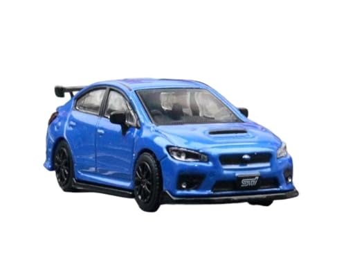 YRXIAO Modellbausatz Auto 1:64 für Subaru STI WRX Miniatur Modell Diecast Metall Zink Legierung Spielzeug Auto Super Racing Fahrzeug Sammlung Für Wohndekorationen von YRXIAO