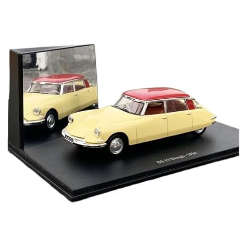 YRXIAO Modellbausatz Auto Diecast 1/43 Maßstab Für Citroen DS 19 Slough 1956 Klassische Legierung Auto Modell Sammlung Souvenir Ornamente Display Für Wohndekorationen von YRXIAO