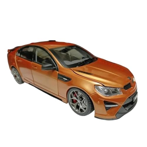 YRXIAO Modellbausatz Auto Druckguss-Maßstab 1:18 Für Holden-Legierung Orange-goldenes Automodell Statische Sammlung Dekoriertes Souvenir-Spielzeug Für Wohndekorationen von YRXIAO