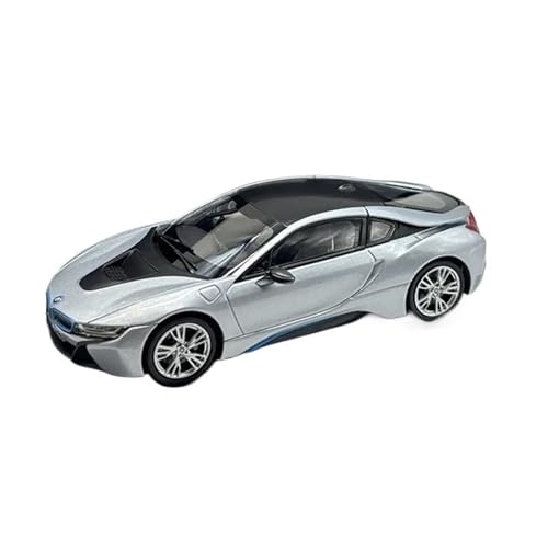YRXIAO Modellbausatz Auto Druckguss-Modellauto Im Maßstab 1/43 Für BMW I8-Sportwagen Legierungsautomodell Sammlerstück Display Sonderedition Für Wohndekorationen von YRXIAO