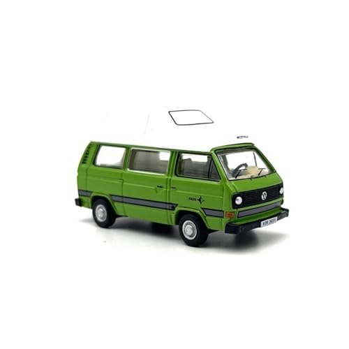 YRXIAO Modellbausatz Auto Druckguss-Modellauto Im Maßstab 1:76 Für VW T25 Campingbus Legierungsautomodell Kleines Sammlerspielzeug Display Ornament Für Wohndekorationen von YRXIAO