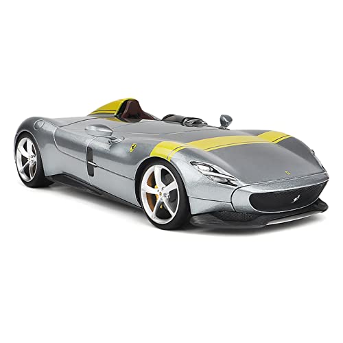 YRXIAO Modellbausatz Auto Für Ferraris Monza SP1 1 24 Legierung Sportwagenmodell Diecast High Simulation Metall Fahrzeugsammlung Für Wohndekorationen von YRXIAO