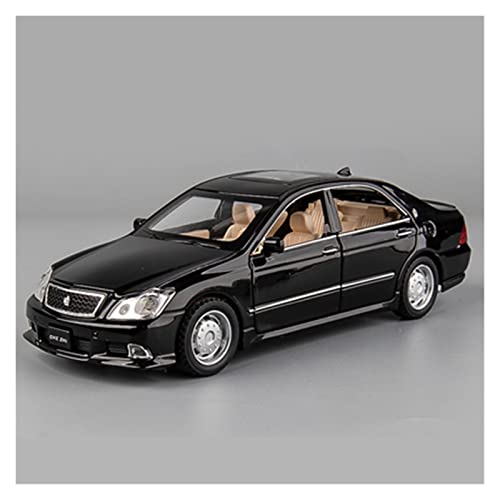 YRXIAO Modellbausatz Auto Für Toyota 1 32 Legierung Sportwagenmodell Simulation Sound Light Diecast Metall Spielzeugfahrzeugsammlung Für Wohndekorationen(Schwarz) von YRXIAO