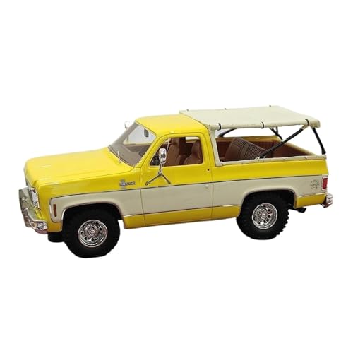 YRXIAO Modellbausatz Auto Maßstab 1:43 Für Chevrolet Blazer K5 Open Top 1973-1978 Harz Automodell Sammlerspielzeug Souvenir Display Ornament Für Wohndekorationen von YRXIAO