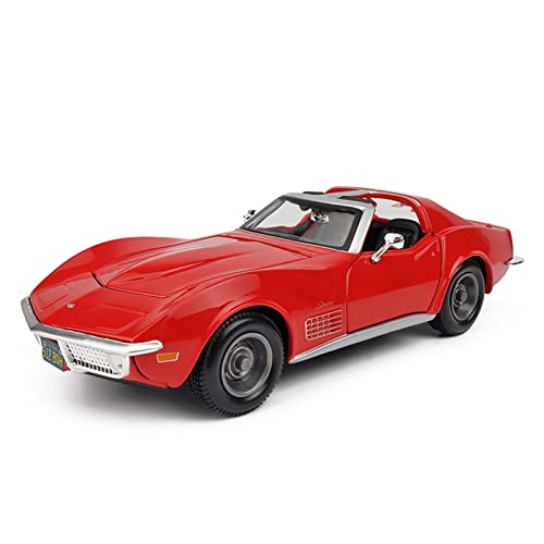 YRXIAO Pour Corvette 1970 1 18 Simulation Alliage Moulé Sous Pression Ornements De Collection De Modèles De Voitures Statiques Für Wohndekorationen von YRXIAO
