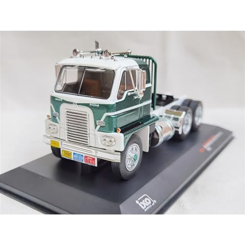 YRXIAO Statisches Metalldruckgussmodell 1 43 International Harvester für Dcof-405 1959 Traktormodellfahrzeug Für Wohndekorationen von YRXIAO