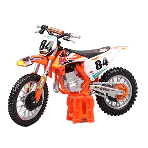 Maßstab 1:18 2018 Bburago 450 SX-F SXF Factory Racing Nr. 84 Jeffrey Herlings MXGP Offroad-Motorrad Maßstab 1:18 2018 Bburago 450 SX-F SXF Factory Racing Nr. 84 Jeffrey Herlings MXGP Offroad-Motorrad von YSAEDATY
