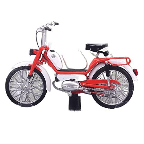Maßstab 1:18 Atlas Classic Demm DickMatic 50 CCM Moped Mofa Motorrad Druckguss Und Spielzeugauto Fahrradmodell von YSAEDATY