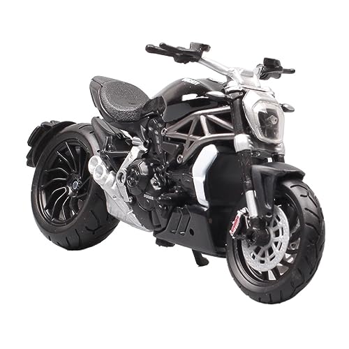Maßstab 1:18 Bburago 2016 Ducati Xdiavel S Cruiser Motorrad Diavel Fahrrad von YSAEDATY