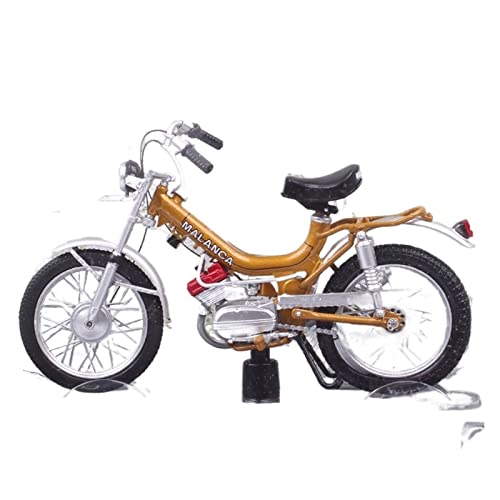 Maßstab 1:18 Kleines Atlas Malanca Tigre 50cc Scooter Fahrrad Modell Druckguss Motorrad Maßstab 1:18 Kleines Atlas Malanca Tigre 50cc Scooter Fahrrad Modell Druckguss Motorrad von YSAEDATY