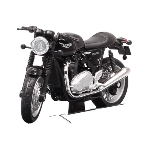Maßstab 1:18 Welly Retro Triumph Thruxton 1200 Cafe Racer Fahrrad Motorrad von YSAEDATY