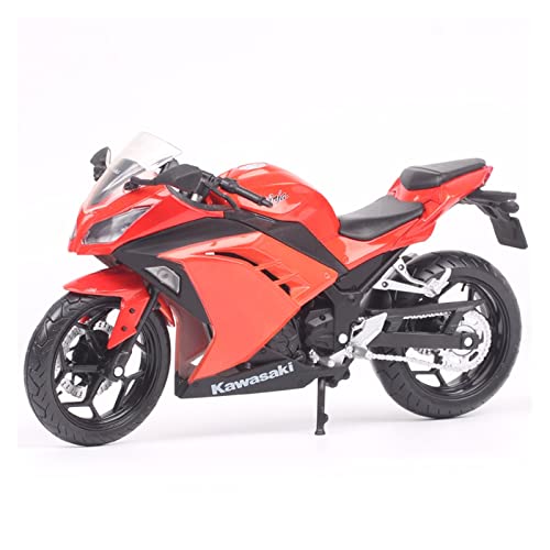 YSAEDATY 1/12 Automaxx 2013 Kawasaki Ninja 250R SE 300 Racing Scale Motorrad Spielzeug Sport Fahrrad Druckguss von YSAEDATY