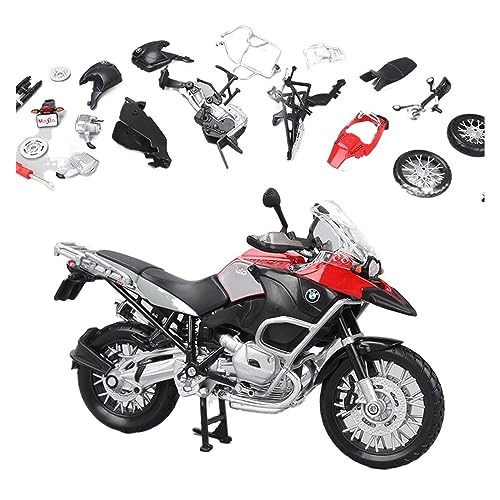 YSAEDATY 1/12 BMW R1200GS Motorradmodell Spielzeugauto Sammlung Stoßdämpfer Geländemotorrad YSAEDATY 1/12 BMW R1200GS Motorradmodell Spielzeugauto Sammlung Stoßdämpfer Geländemotorrad von YSAEDATY