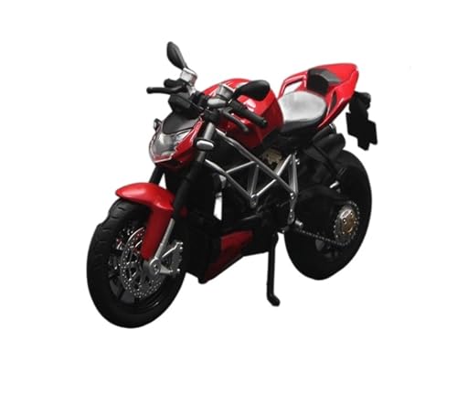 YSAEDATY 1/12 Du Kadi Street Overlord Alloy Racing Motorradmodell Druckguss Metall Street Motorradmodell von YSAEDATY
