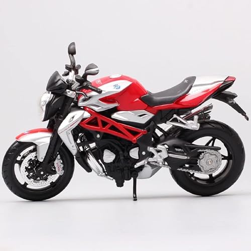 YSAEDATY 1/12 Motorräder MV Agusta Brutale 1090 RR Fahrradmodell Spielzeug YSAEDATY 1/12 Motorräder MV Agusta Brutale 1090 RR Fahrradmodell Spielzeug von YSAEDATY