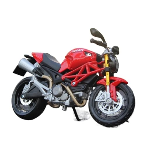 YSAEDATY 1/121199 Panigale Modell Motorrad Spielzeug Kollektion Auto Stoßdämpfer Motorrad Offroad von YSAEDATY