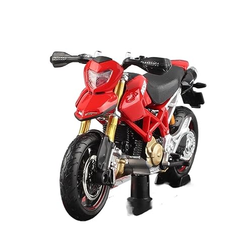 YSAEDATY 1/18 Hypermotard 1100S Motorrad Straßenrennrad Motorrad Druckguss Und Spielzeugauto Jungen- Und Kindermodell YSAEDATY 1/18 Hypermotard 1100S Motorrad Straßenrennrad Motorrad Druckguss Und Spielzeugauto Jungen- Und Kindermodell von YSAEDATY