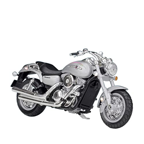 YSAEDATY 1/18 Kawasaki Vulcan 1500 Mean Streak Motorrad Modell Spielzeugauto von YSAEDATY