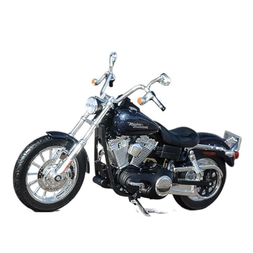 YSAEDATY 1:12 2006 Harley FXDBI Dyna Street Bob Legierung Motorrad Modell von YSAEDATY