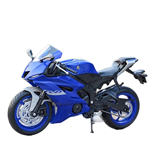 YSAEDATY 1:12 2020 YZF-R6 Schwarz Die Cast Vehicles Collectible Hobbies Motorrad Model Model(B) von YSAEDATY