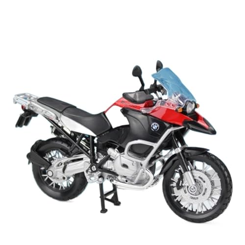YSAEDATY 1:12 BMW R1200 GS Alloy Racing Motorradmodell Hohe Simulation Druckguss Street Sports Motorrad von YSAEDATY