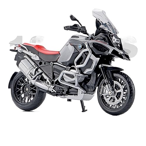 YSAEDATY 1:12 BMW R1250GS ADV Alu-Druckguss-Motorrad-Modell-Spielzeugauto von YSAEDATY