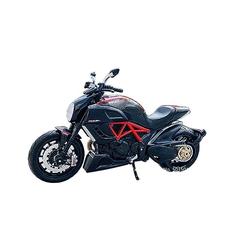 YSAEDATY 1:12 DIAVEL Carbon Motorradmodell Aus Druckgusslegierung Automodell von YSAEDATY