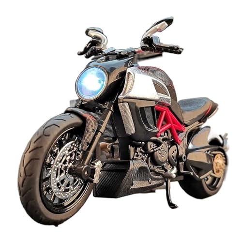 YSAEDATY 1:12 Du Kadi Street Overlord Alloy Racing Motorrad Simulation Druckguss Metall Sport Motorrad Modell von YSAEDATY