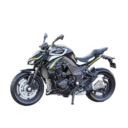 YSAEDATY 1:18 2017 Kawasaki Z1000R Alloy Racing Motorradmodell Diecast Metal Model Street Motorradmodell von YSAEDATY