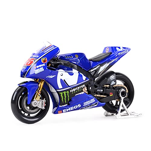 YSAEDATY 1:18 2018 GP YZR M1 Factory Racing Druckgussfahrzeuge Sammler Motorrad Modell Spielzeug YSAEDATY 1:18 2018 GP YZR M1 Factory Racing Druckgussfahrzeuge Sammler Motorrad Modell Spielzeug von YSAEDATY