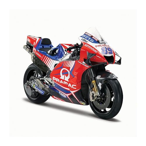 YSAEDATY 1:18 Ducati Desmosedici GP 2021 Motorradmodell Spielzeugauto Sammlung Automobil Stoßdämpfer Geländemotorrad YSAEDATY 1:18 Ducati Desmosedici GP 2021 Motorradmodell Spielzeugauto Sammlung Automobil Stoßdämpfer Geländemotorrad von YSAEDATY