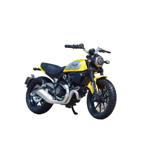 YSAEDATY 1:18 Ducati Scramble Legierung Rennmotorrad Modellsimulation Druckguss Metall Spielzeugfahrzeug Motorrad von YSAEDATY