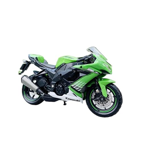 YSAEDATY 1:18 Kawasaki Ninja ZX-10R 2010 Vulcan Motorradmodell Aus Druckguss von YSAEDATY