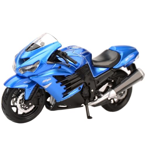 YSAEDATY 1:18 ZX-14R Static Die Cast Vehicles Collectible Hobbies Motorrad Model Model von YSAEDATY