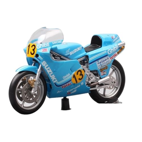 YSAEDATY 1:22 Suzuki RG 500 World Champion 1982 Rider # 13 Franco Uncini GP Racing Druckguss-Spielzeugauto von YSAEDATY