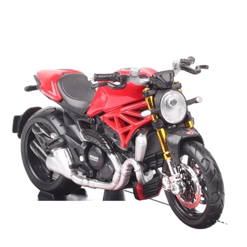YSAEDATY Kleines Ducati Monster 1200S Motorradmodell Im Maßstab 1:18 Aus Druckguss Und Spielzeugauto YSAEDATY Kleines Ducati Monster 1200S Motorradmodell Im Maßstab 1:18 Aus Druckguss Und Spielzeugauto von YSAEDATY