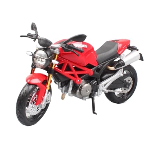 YSAEDATY Maßstab 1:12 Ducati Monster 696 Motorradmodell Druckguss Und Spielzeugauto von YSAEDATY