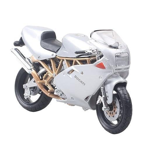 YSAEDATY Maßstab 1:18 Classic Small Ducati 900 Ultra Light Motorrad Modell Druckguss Spielzeugauto Sport Motorrad Fahrrad von YSAEDATY