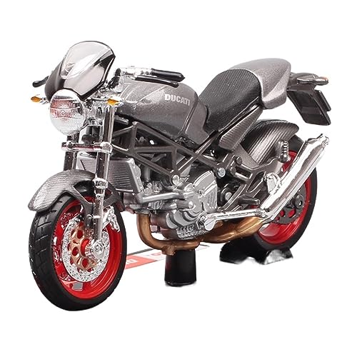 YSAEDATY Maßstab 1:18 Ducati Monster S4 Muscle Fahrrad Modell Motorrad Druckguss Spielzeugauto YSAEDATY Maßstab 1:18 Ducati Monster S4 Muscle Fahrrad Modell Motorrad Druckguss Spielzeugauto von YSAEDATY