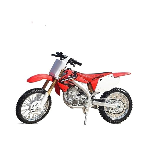 YSAEDATY Modellsimulation Von 1:12 Honda CRF 450R Alloy Offroad-Motorrad Metal Racing Motorcycle von YSAEDATY