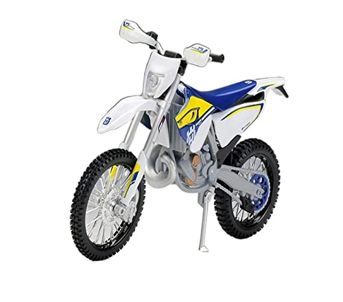 YSAEDATY Modellsimulation Von 1:12 Husqvarna FE 501 Alloy Offroad-Motorradmodell Von Metal Racing Motorcycle von YSAEDATY
