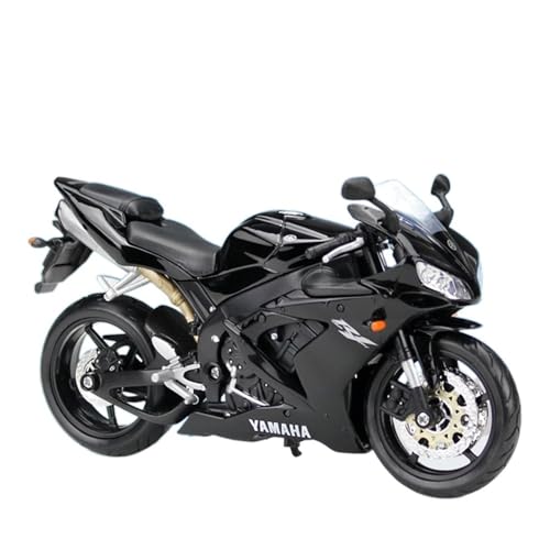 YSAEDATY Modellsimulation Von 1:12 Yamaha YZF-R1 Alloy Racing Motorrad Druckguss Metall Street Sports Motorrad von YSAEDATY
