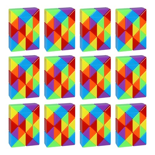 16 Bunte Spielzeuge, Lernspielzeug Für Kinder, Dreidimensionales Multi-Play-Spielzeug, Lange Verformungspuzzles, Kinderspielzeuggeschenke von YSDYY