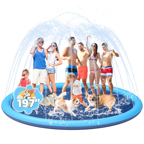 PVC-Wasserspras-Matte für Hunde, 500,4 cm von YSJILIDE