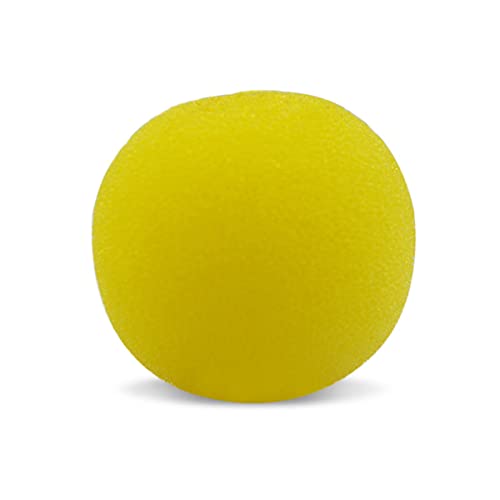 YSJJZRL Schwamm Soft Ball Close-Up Magic Street Classical Comedy Trick Requisiten (Gelb,35 MM (10 stücke)) von YSJJZRL