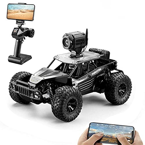 YSWPNA RC Geländewagen im Maßstab 1/16 mit 720P HD Kamera, Monstertruck Hochgeschwindigkeits-Rennwagen für 4WD ferngesteuerte Autos mit 2,4 GHz mit 2 wiederaufladbaren Batterien für Kinder und YSWPNA RC Geländewagen im Maßstab 1/16 mit 720P HD Kamera, Monstertruck Hochgeschwindigkeits-Rennwagen für 4WD ferngesteuerte Autos mit 2,4 GHz mit 2 wiederaufladbaren Batterien für Kinder und von YSWPNA