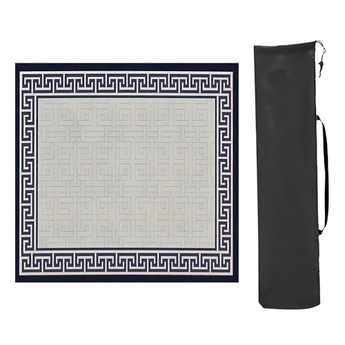 YTBHSHXZ Anti-Rutsch-Matte, quadratisch, rutschfest und geräuschreduzierend, Mahjong-Matte, für Mahjong-Poker-Kartenspiele (Stil 5,80 x 80 cm) von YTBHSHXZ