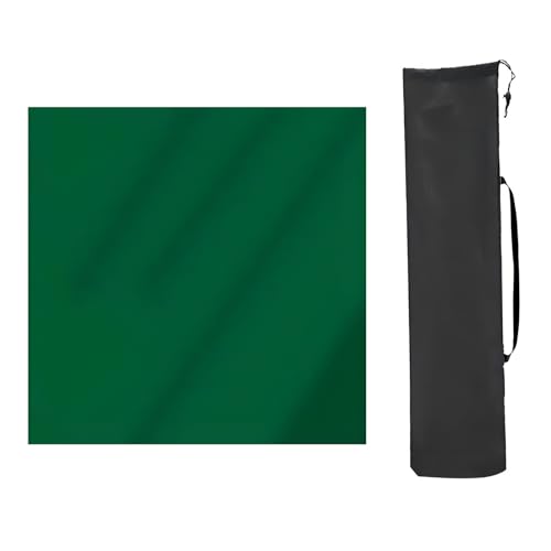 YTBHSHXZ Anti-Rutsch-Matte, rutschfeste Rauschunterdrückung, Tischmatte, für Mahjong-Spiele mit Freunden, Grün 1,85 x 85 cm von YTBHSHXZ